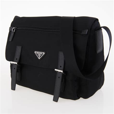 prada single buckle messenger bag|Prada nylon Messenger bag vintage.